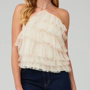 *NWT* 4SI3NNA Bree Top [Ivory]